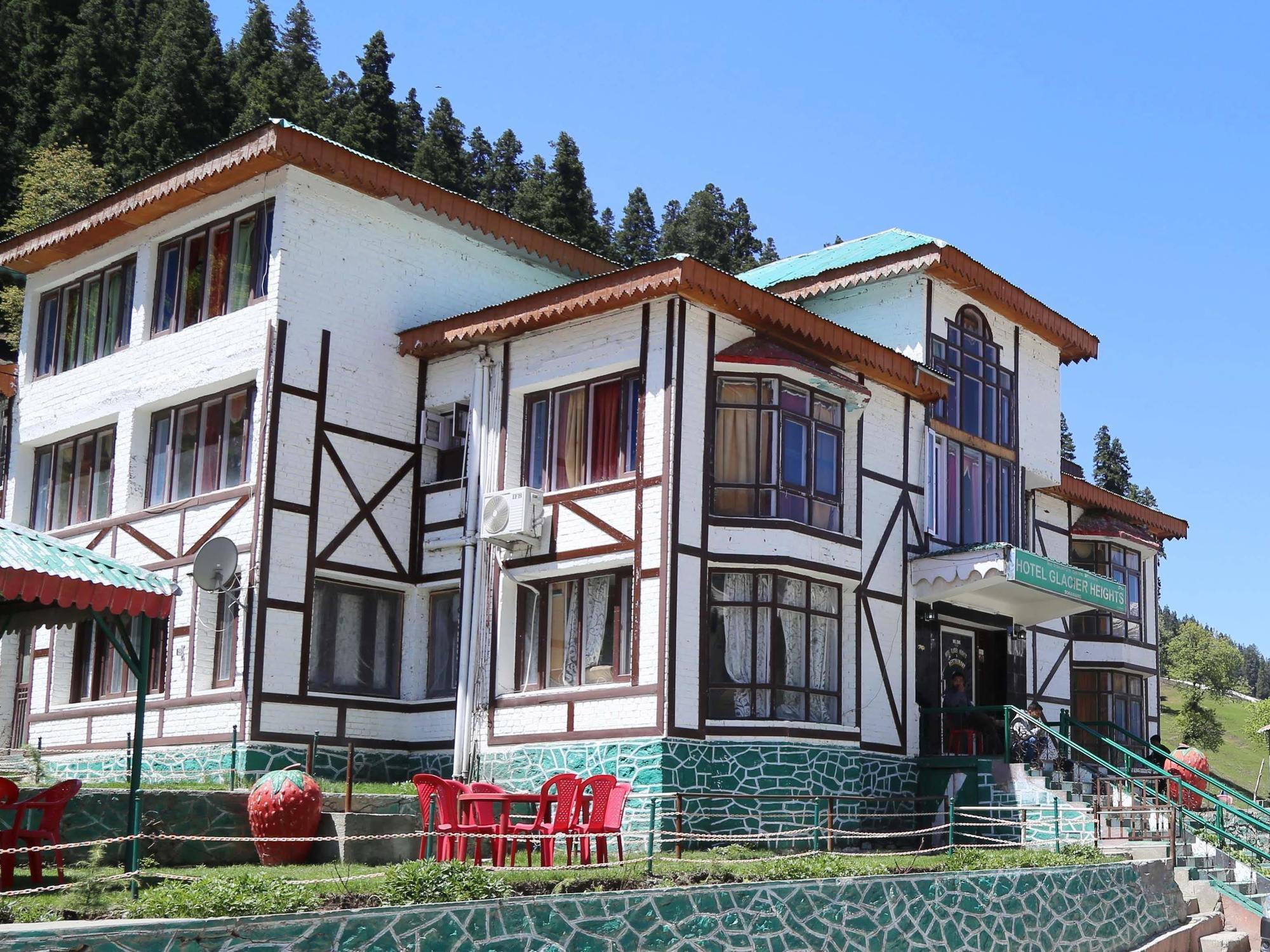 Hotel Glacier Heights Sonāmarg Dış mekan fotoğraf